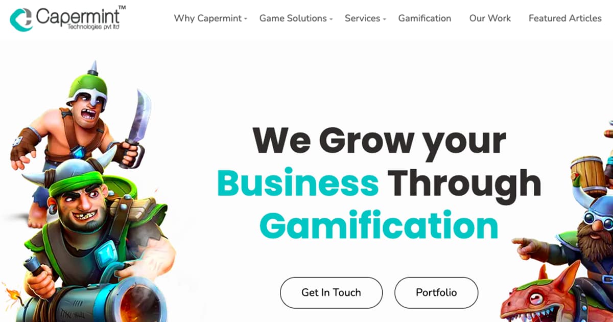 Capermint - a Game development company