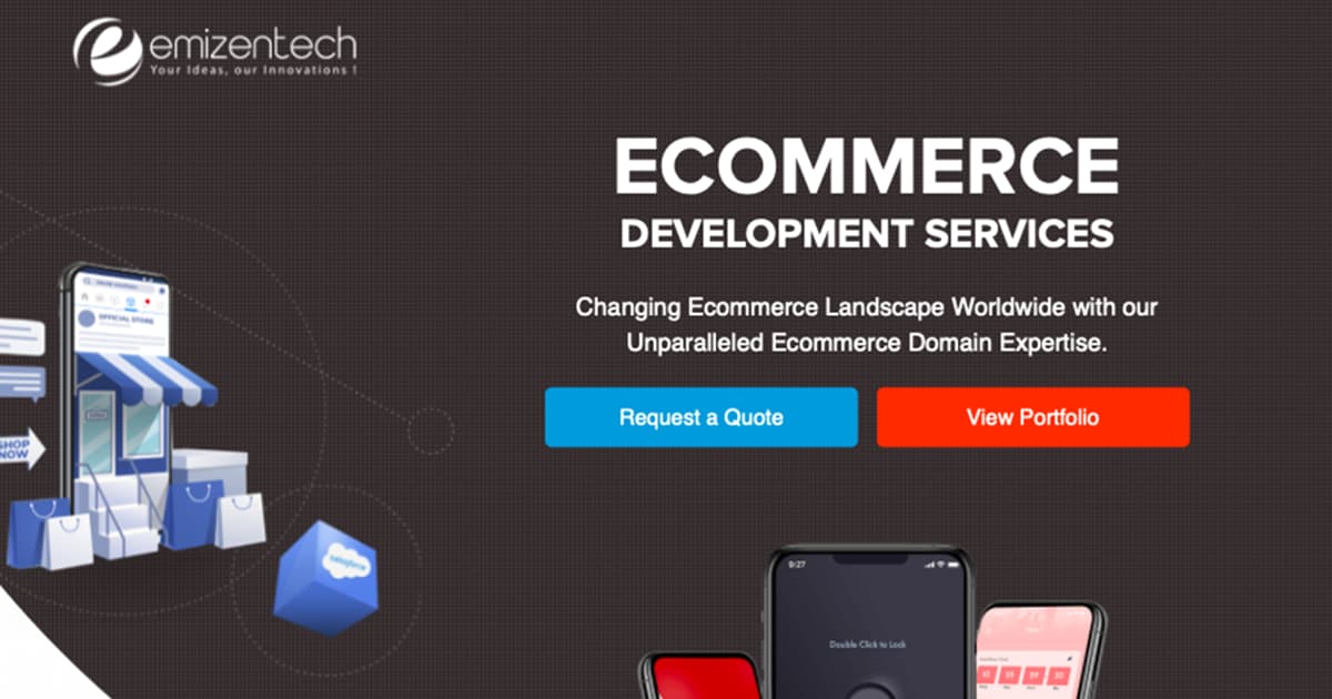 Emizentech - eCommerce development services