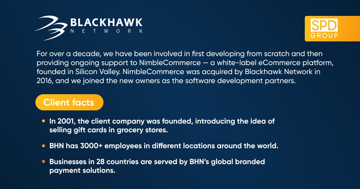 Find out more information about Blackhawk Network
