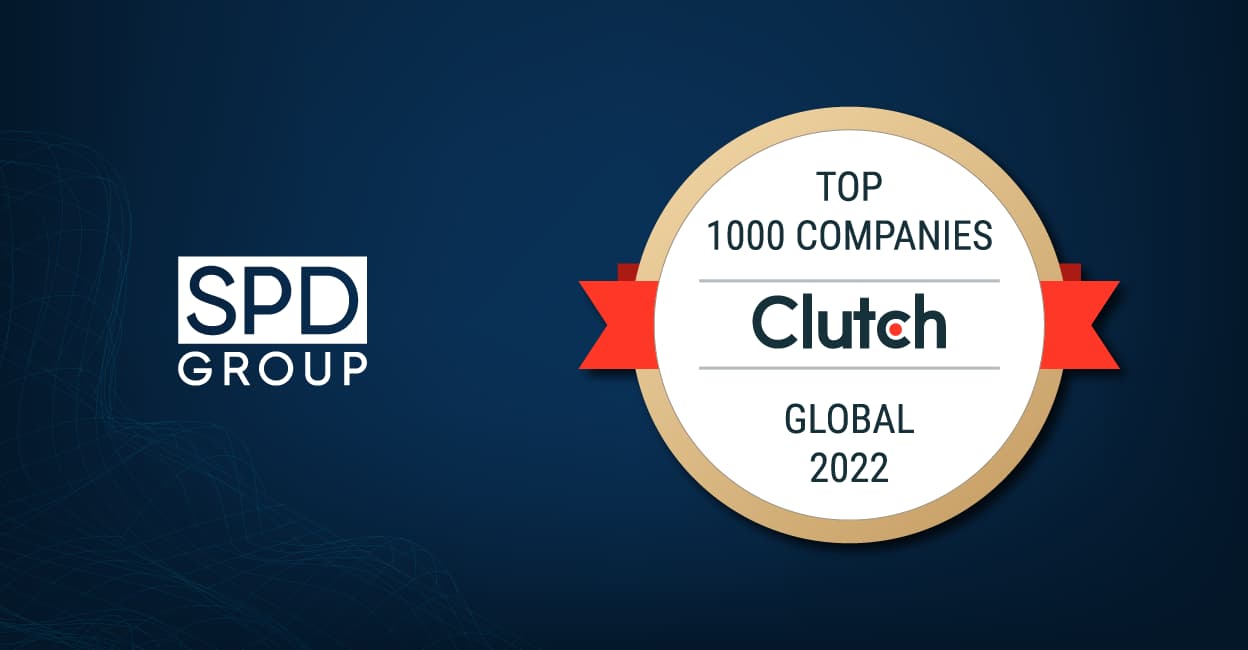 Clutch added SPD Group to the list of Top 1000 Global Service Providers in 2022